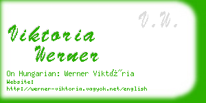 viktoria werner business card